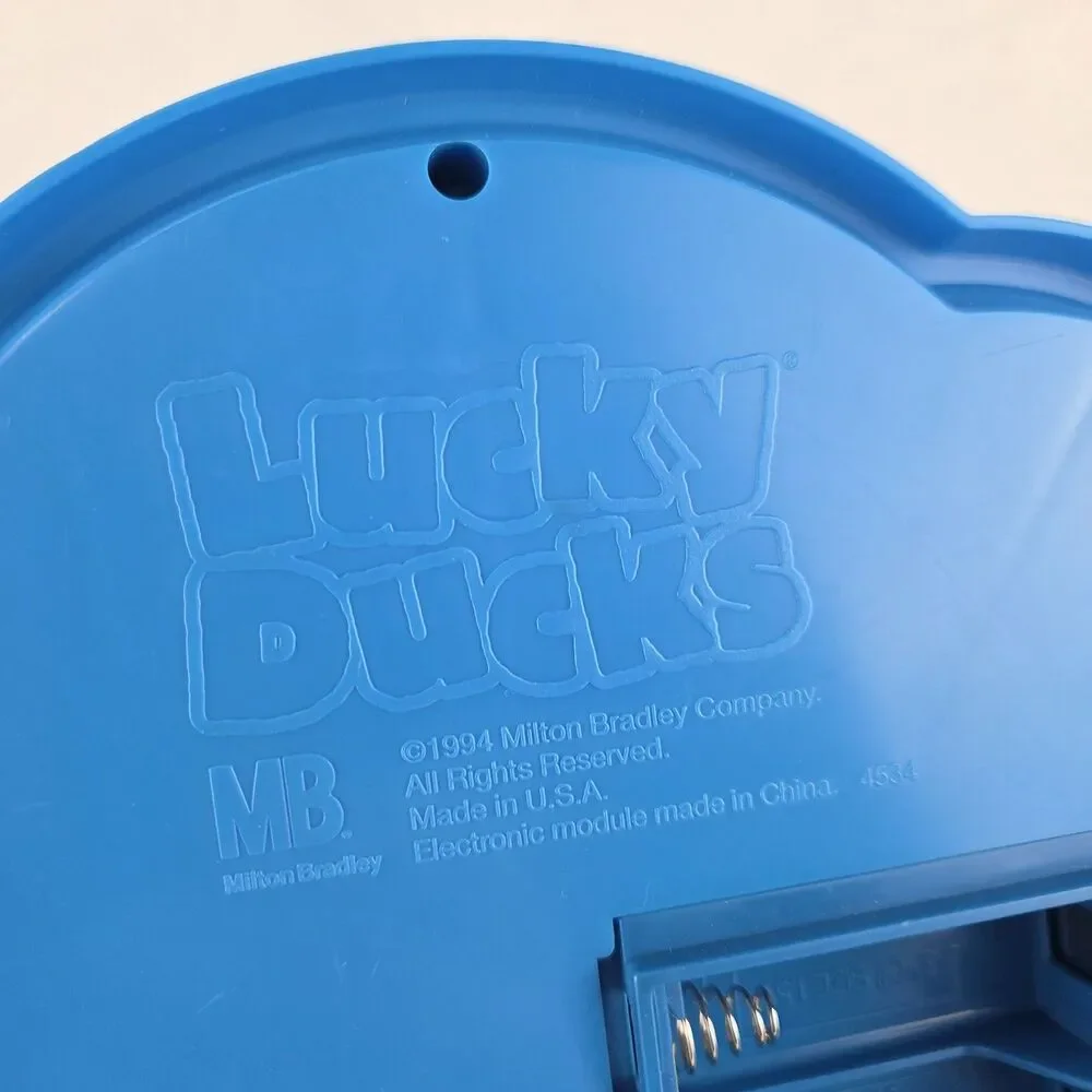 Vintage 1994 Lucky Ducks Electronic Memory Game Tested No Box Incomplete